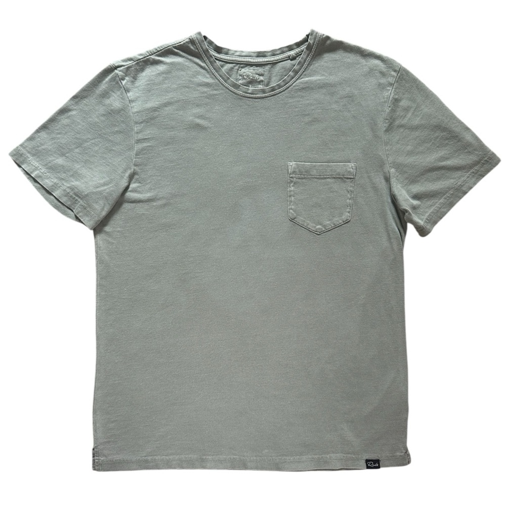 Rails Men's Gray Tee Short Sleeve Cotton Blend Crewneck T-Shirt Size Small